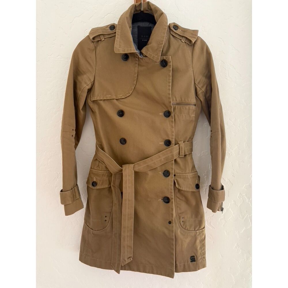 G-Star RAW Correctline Belted Trench Coat